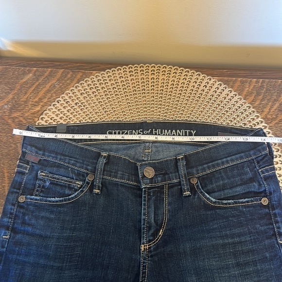 Citizens Of Humanity Blue Straight Leg Jeans - Picture 11 of 11